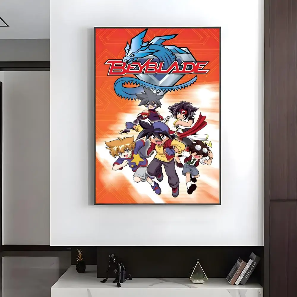 Vibrant Anime Beyblade Poster - Wall Art