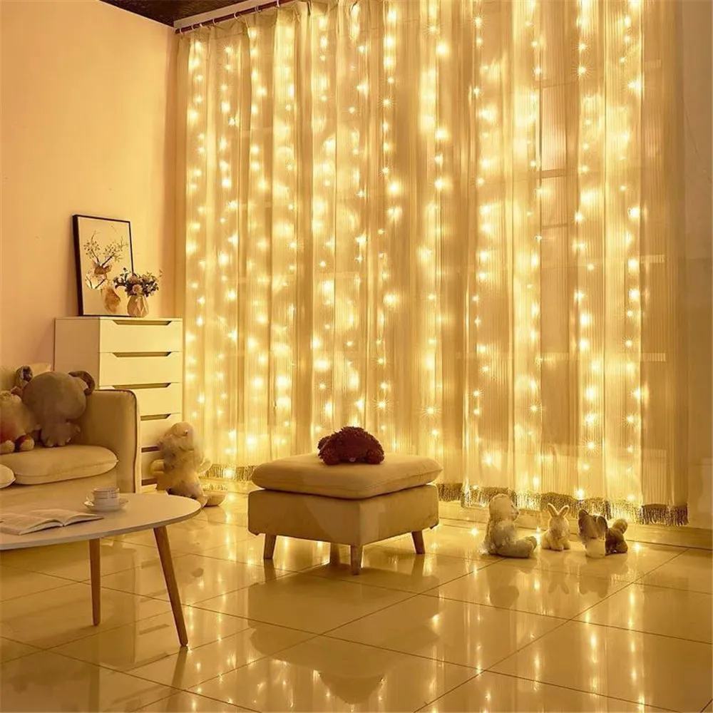 รูปสินค้า ไฟประดับ LED ตกแต่งบ้าน สายยาว ใช้แบตเตอรี่ ตกแต่งงานพิเศษ