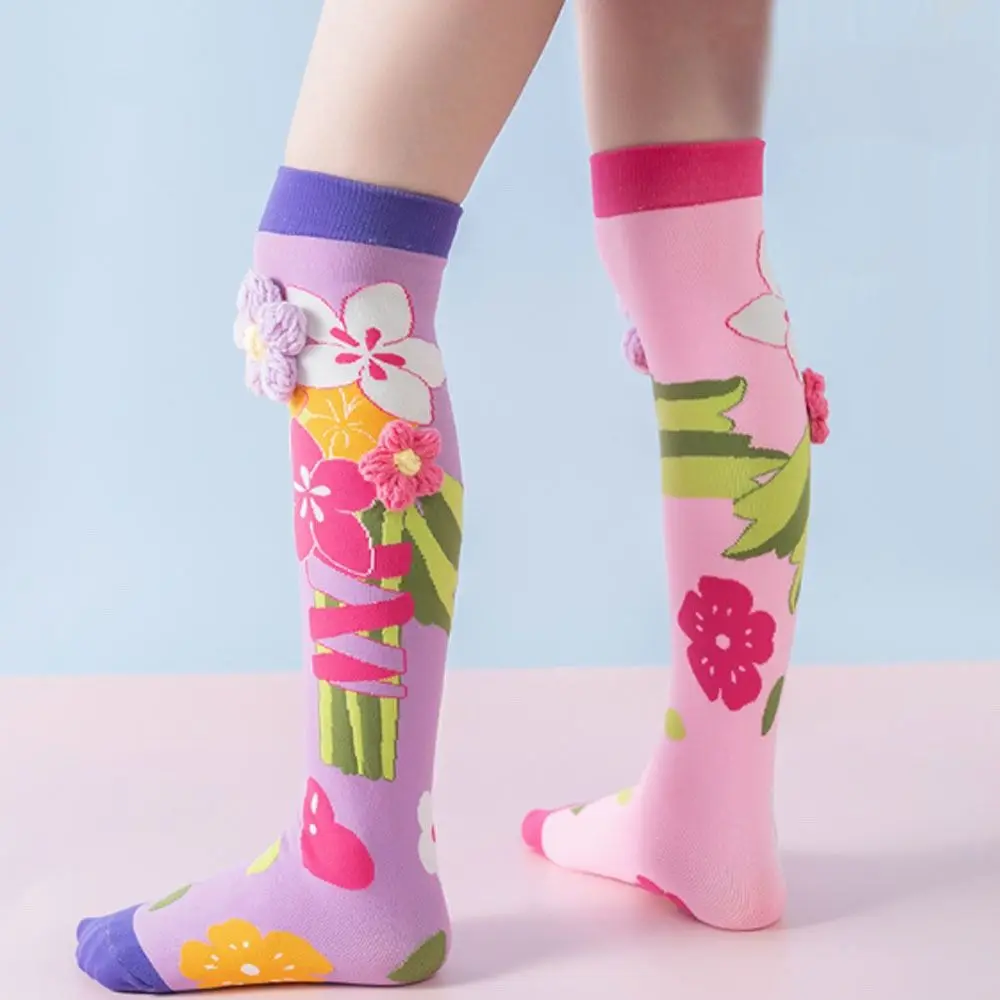 Neue Cartoon Kniestrümpfe Pinguin ohne Absatz lange Socken atmungsaktive Koala 3D Kindersocken – Detail 6