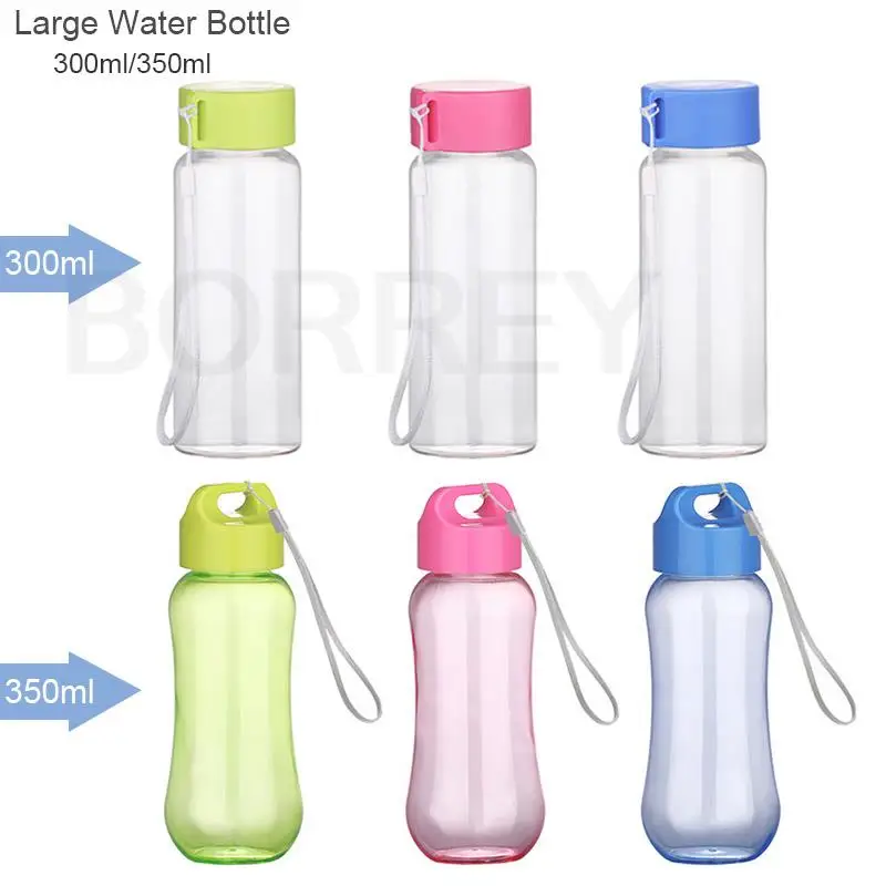 180Ml Plastic Candy Color Water Bottle Portable Water Bottles Mini