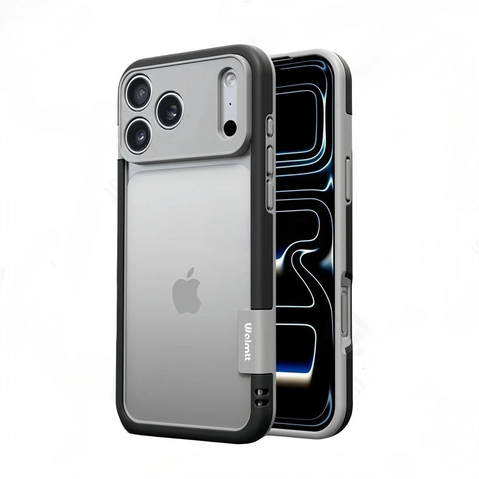 Silicone Frame Slim Bare-Bones Feel Shockproof Case with Full Camera Protection