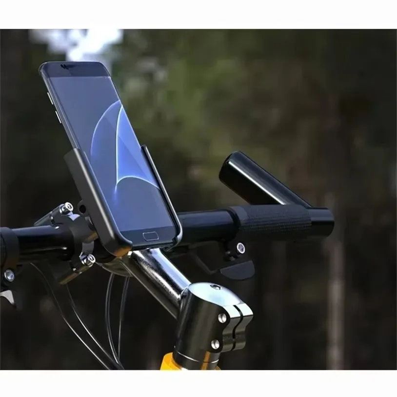 Outdoor Cycling Bike Motorcycle Navigation Phone Holder Bicycle Cellphone Stand Mount For iPhone 16-12 Samsung Xiaomi Backet