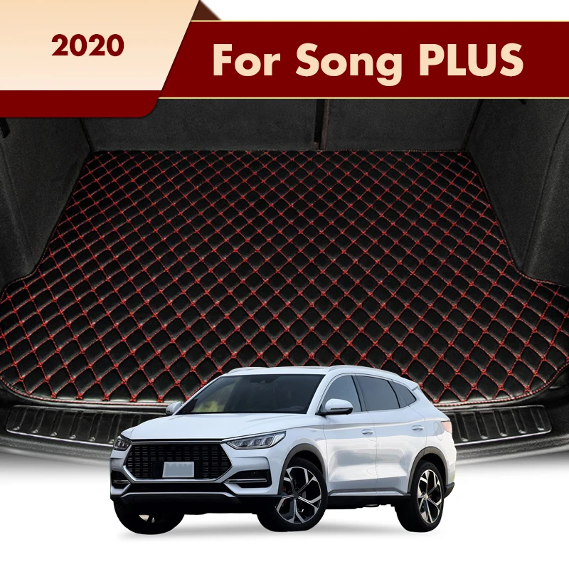

Car Trunk Mats Fit For BYD For Song Plus 2020 Rear Trunk Tray Auto Cargo Liner Pads Accessories Waterproof Products Automobiles