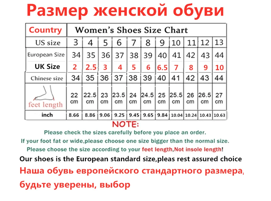 In Cm Euro Size Womens Sizing Chart Size Uk Women's Shoes To