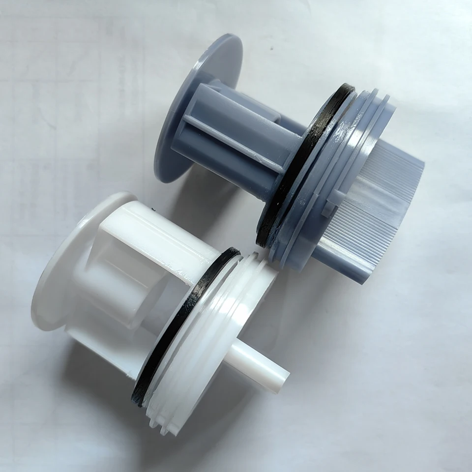 YINETTECH Rondella pompa di scarico scarico guarnizione tappo compatibile con Siemens compatibile con lavatrici Bosch pompa di scarico filtro lanugine