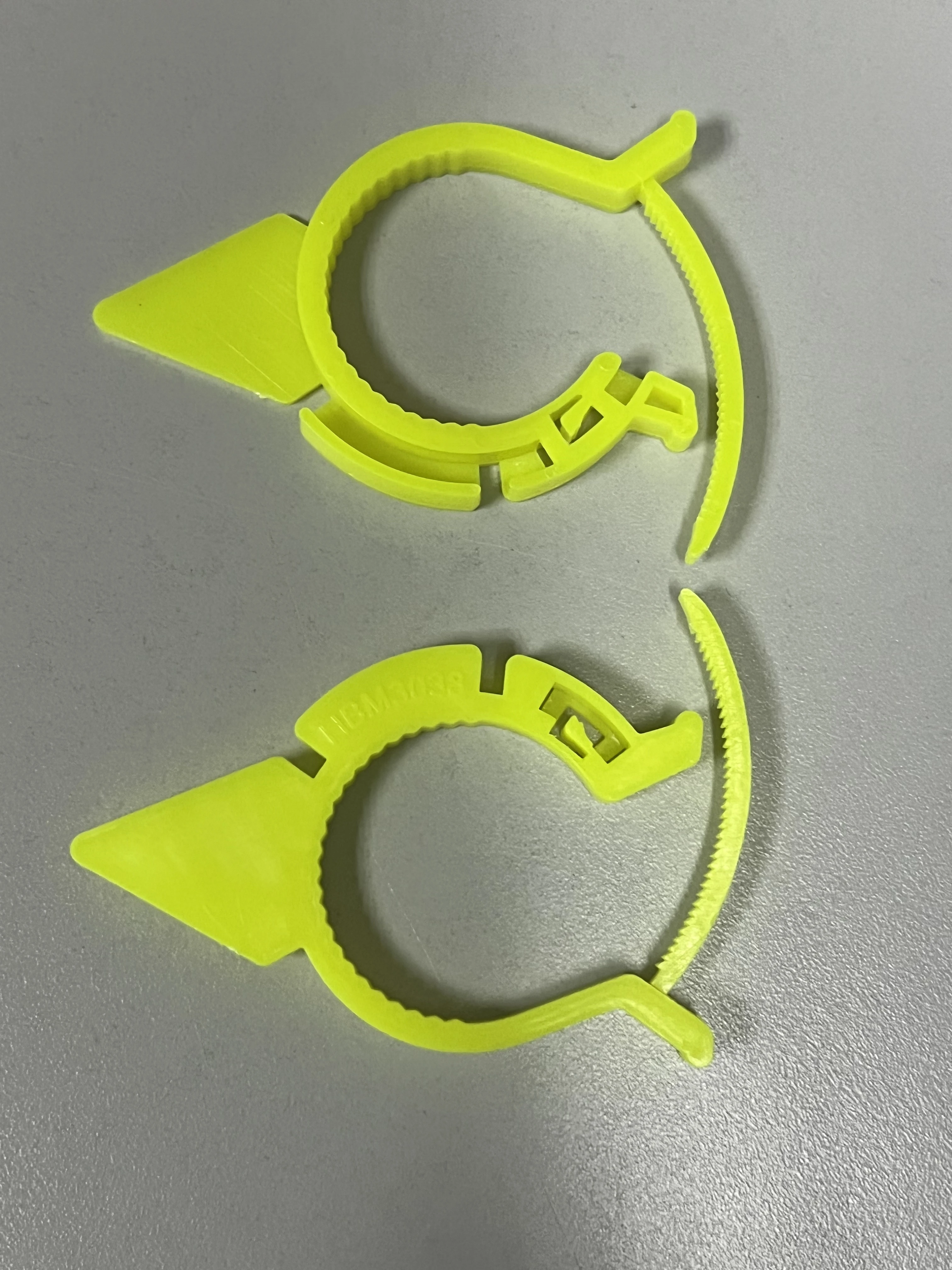 Adjustable Wheel Nut Indicator SW3038 10Pcs For 30-38mm NUT car accsesories Yellow color PA