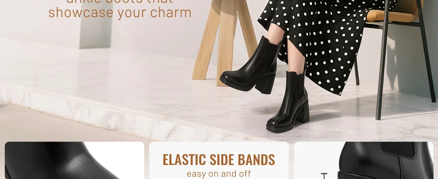 Women's Chelsea Platform Boots