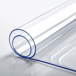 Clear PVC Table Protector - Waterproof, Oil & Heat-Resistant Cover for Dining and Workspaces (Height 40)