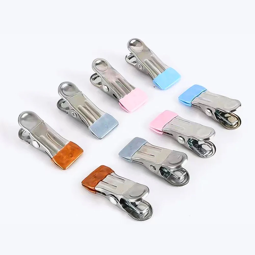 30pcs-Swimming-Pool-Cover-Clips-Above-Ground-Winter-Protect-Cover-Stainless-Steel-Spring-Clamps-Silver-Blue.jpg 30 db Uszoda Medence Borító Klipek A Föld Feletti Téli Védelem Rozsdamentes Acél Rugó Bilincsek Ezüst/Kék/Rózsaszín/Barna 2,3*5,5 Cm - Image 3