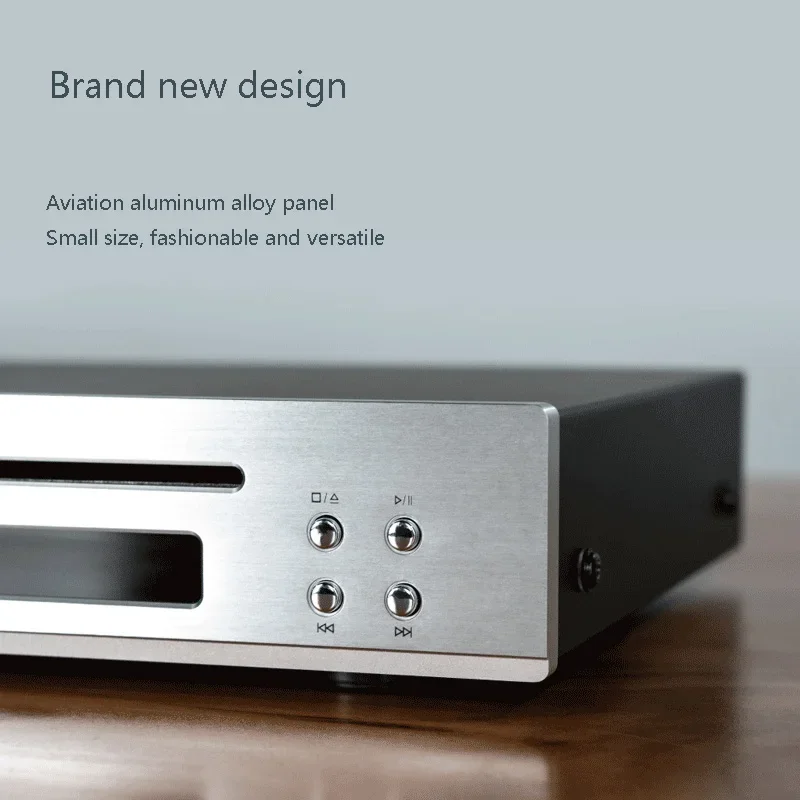 MINI MK2-CD Player ES9018K2M Lossless Decoding HIFI CD Music Player Slot Loaded IIS Interface SRC 352.8KHz Decoding Output