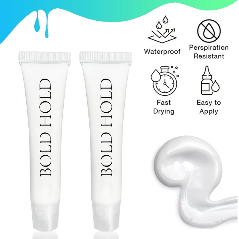 Hair Adhesive For Wigs Waterproof Lace Glue Invisible Lace Bond Tube