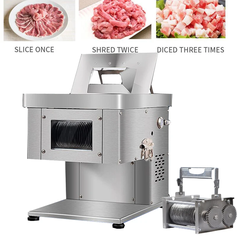 High Quality Stainless Steel Fresh Meat Cube Cutter Slicer Meat Cutting