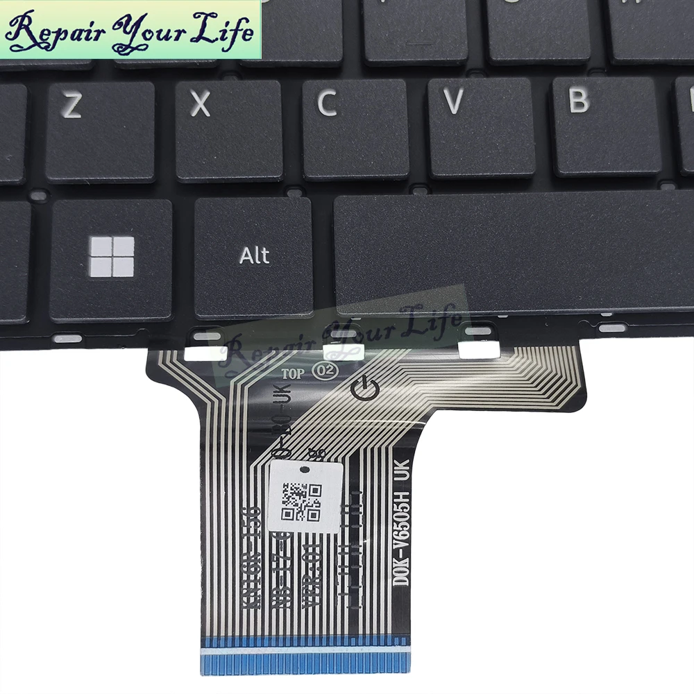 Teclado para Notebook Toshiba Satellite Pro Reino Unido ue Espanhol C50-h C50-j 112 C50-j-110 C50-h-11g 11j 11l 11m C50-h-121 122 117 - Imagem 5