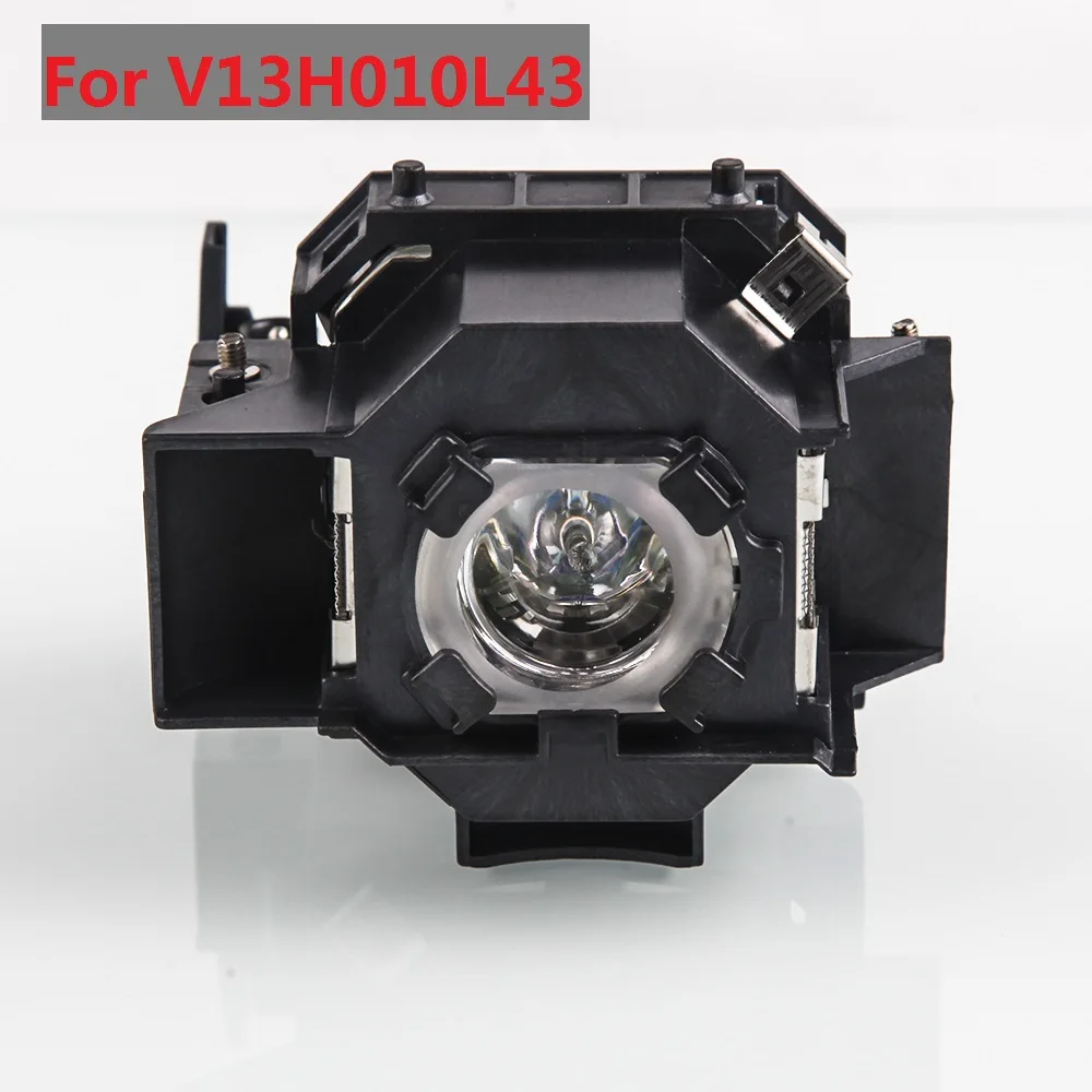 

V13H010L43 Replacement Projector Lamp with Housing for ELPLP43 Epson EMP-TWD10 EMP-W5D MovieMate-72 High Brightness Accessories