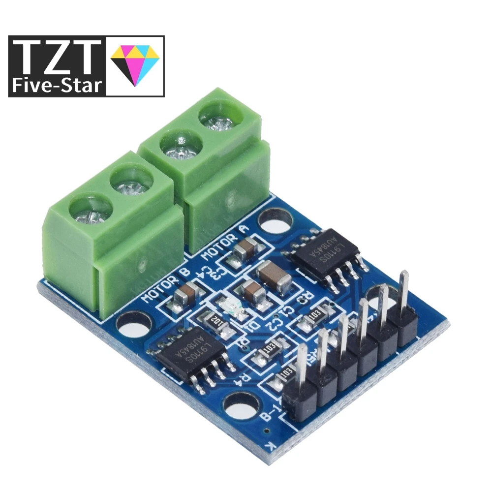L9110S Dc Motore Passo-Passo Scheda Driver H-Bridge Motore Passo-Passo Doppio Modulo Motore Cc Per Scheda Controller Driver Modulo L9110S