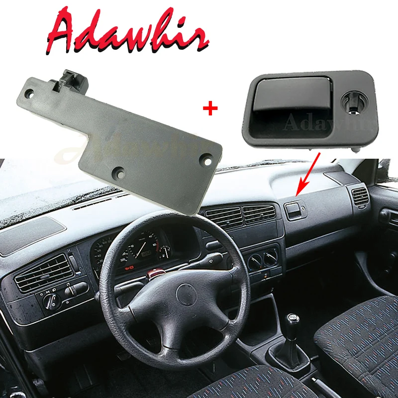 New Glove Box Opener Lock Fits Vw Golf Mk3 Variant Vento 1h6857147