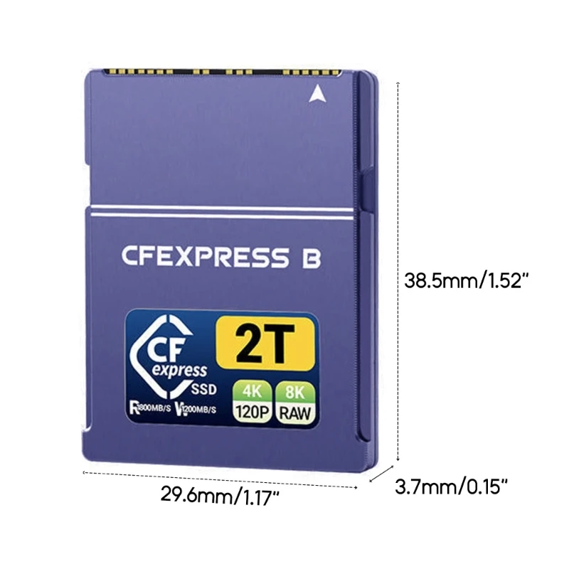 Adaptador de Cartão Cfexpress Nvme 2230 para Conversor de Cartão Cfexpress Forz6 z7 Z9- D5- D6- D850-for Eos r3 r5 para - Imagem 6