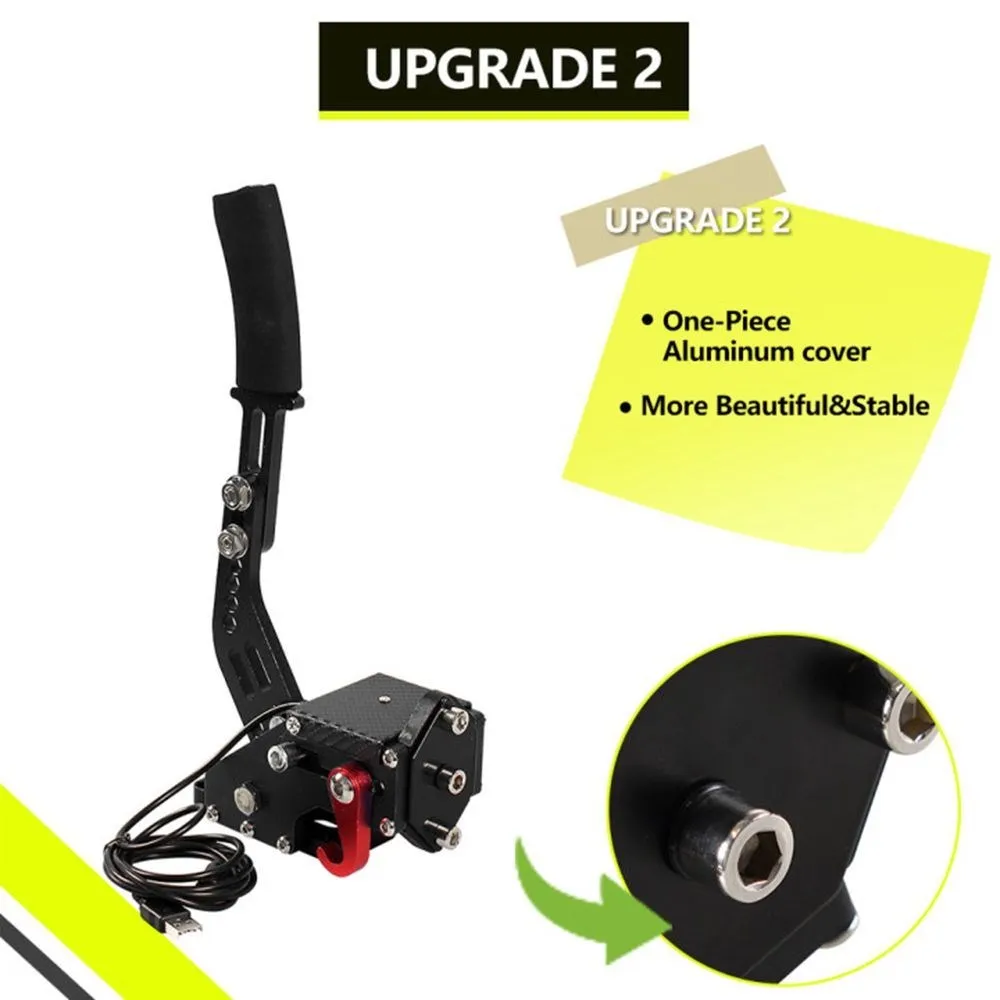 Brake System Handbrake For Rally For Logitech G29/G27/G25 PC Hall Sensor USB SIM Racing Racing Games T300 T500 HB-1009 racing handbrake