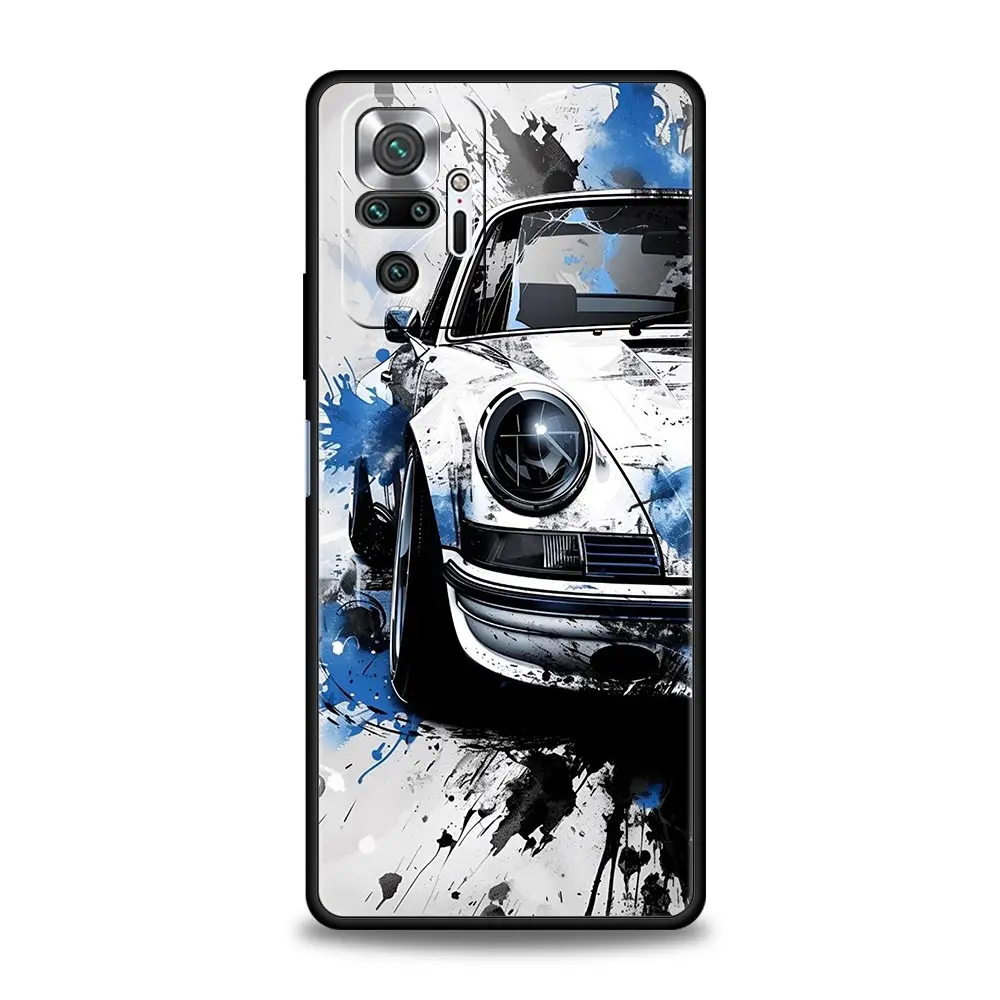 JDM Sports Cars Soft Phone Case Cover