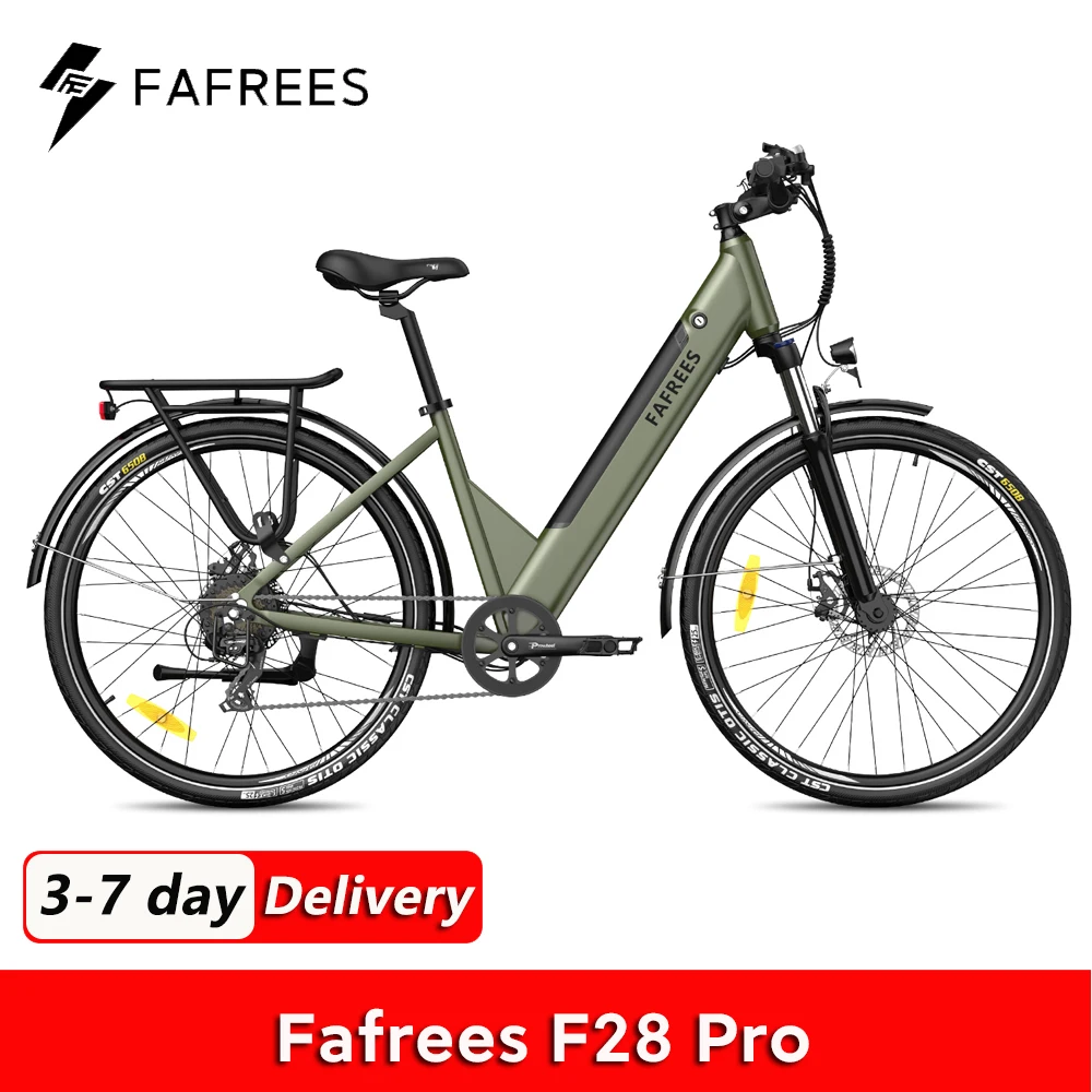 Fafrees F28 Pro Bicicletta Elettrica Per Uomo Mountain Bike 250W 36V 14.5Ah Batteria Al Litio City E-Bike