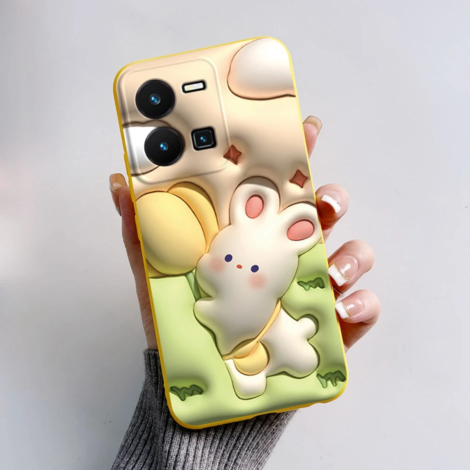 Fashion Cartoon Phone Case with Beautiful Painting Design - Protective Back Cover
