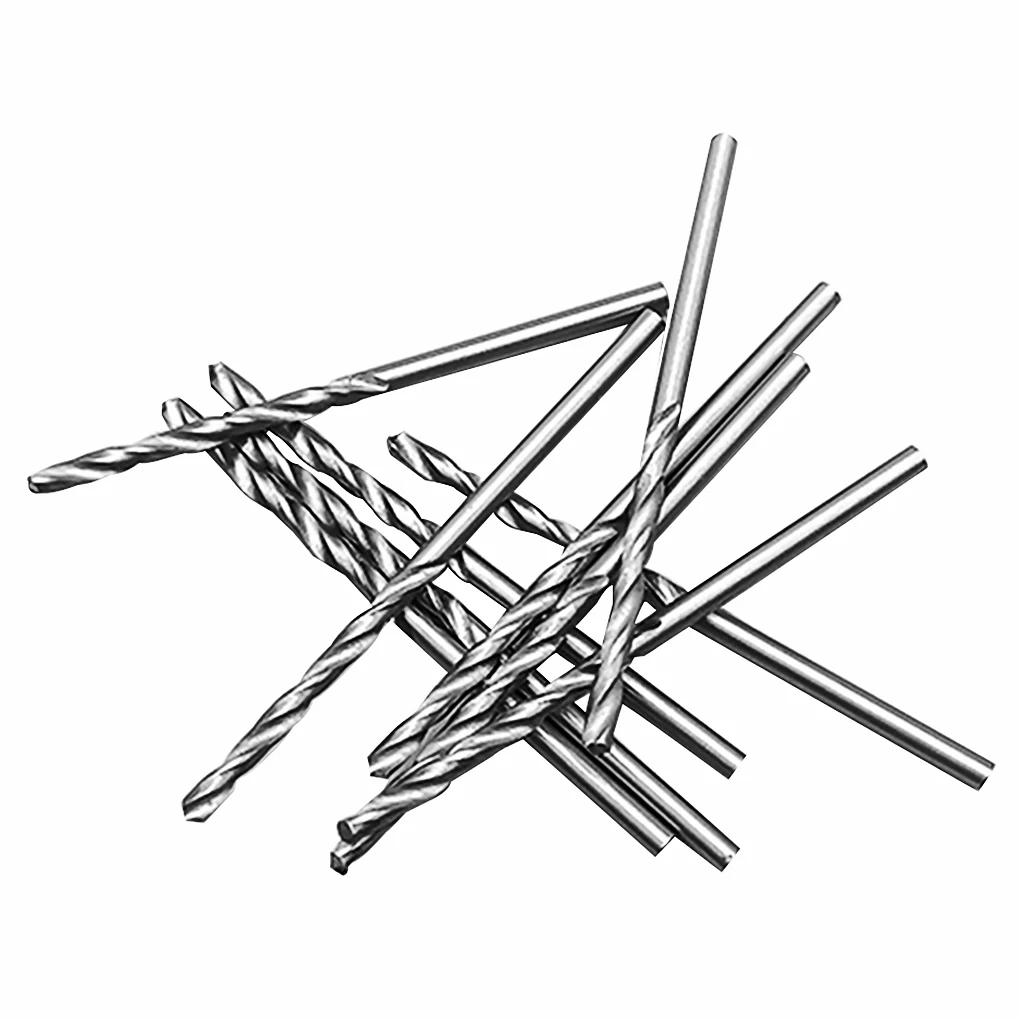 10Pcs High-Speed Steel Trill Bit Wood Iron Tapper Straight Shank Wear-Resisting Drill  4mm 10pcs stock supply of high quality touch button switches 12 12 13h four pin straight in