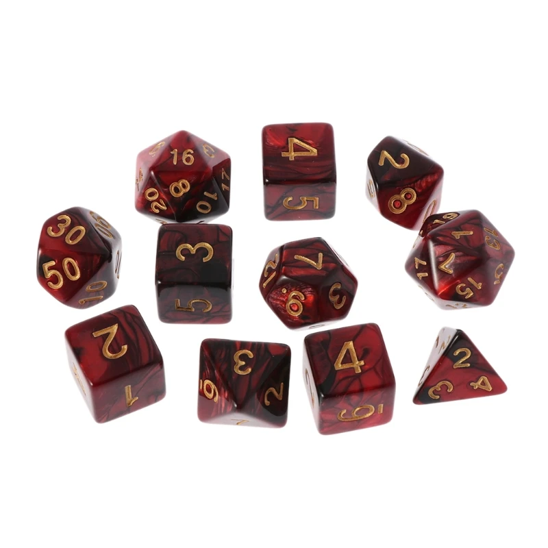 11  D4 D6 D8 D10 D12 D20  ֻ, RPG DND D & D Ʈ