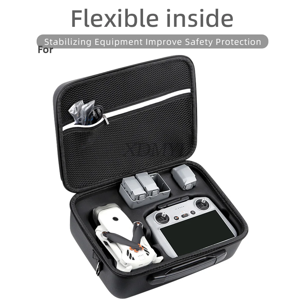 DJI Lito 1/X1 RC 2/RC N3 드론용 휴대용 케이스 휴대용 여행용 보관 가방 크로스바디 백 하드 숄더백 핸드백 액세서리