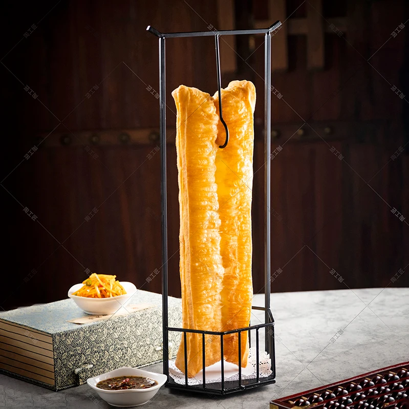 

Big Creative Restaurant Tableware Meat Hanging Restaurant Plate Hot Pot Duck Intestines Rack Dedicated Plate Special Fryer Rack