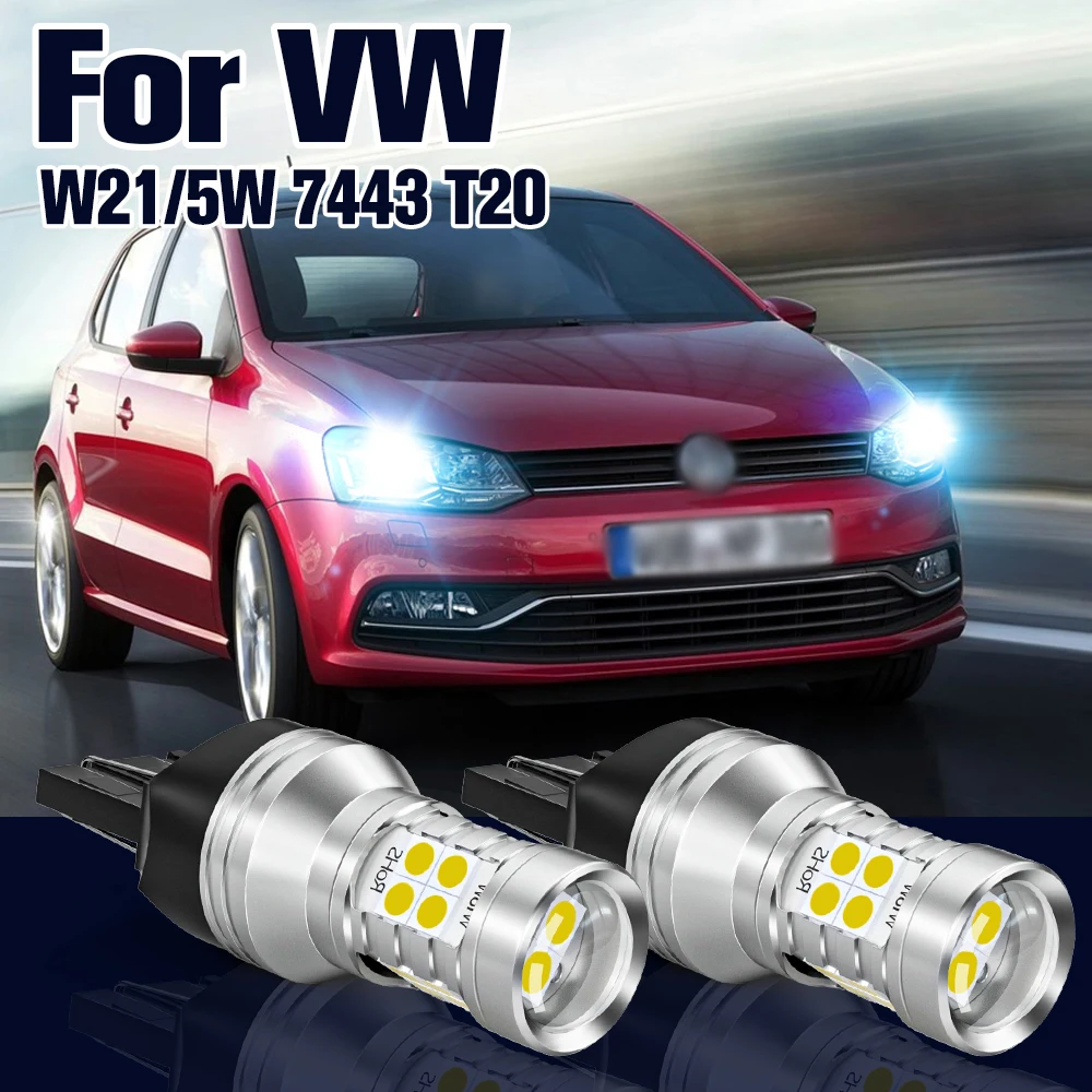"Tagfahrlicht W21W 7440 T20 2 Stücke Led-Lampe Drl Für Vw Polo 6C 2009 2010 2011 2012 2013 2014 2015 2016 Zubehör