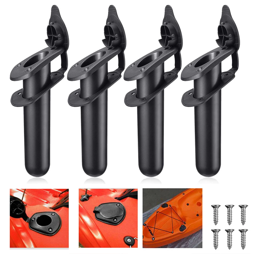 Tackle Tool Base Practical Parts Accessories Device Holder For Kayak Pole  Fishing Rod Bracket Stand Flush Mount Boat Supplies - AliExpress