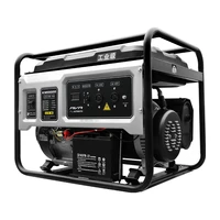 Générateur de carburant double 12kw 10kw, petite puissance, silencieux, Portable, démarrage électrique, prix d'usine 6