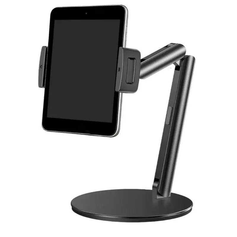 31BA Ergonomischer Desktop-Tablet-Halter, höhenverstellbar, 360 drehbarer Schreibtischständer zum Ansehen von Lernvideos – Detail 8