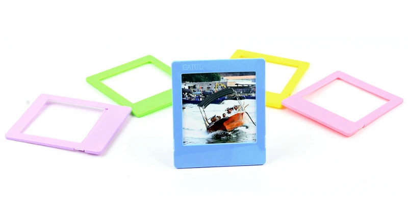 Instant Camera Photo Frame 5PCS 4 Inch Frame for Fujifilm Instax Square SQ1 SQ6 SQ10 SQ40 Picture Holder Refrigerator Sticker