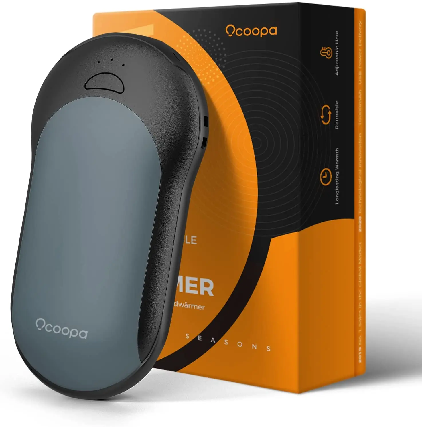 OCOOPA-Rechargeable Hand Warmers Men Women Electric Pocket Heater Portable Warm 15 Hours 10000mAh Winter