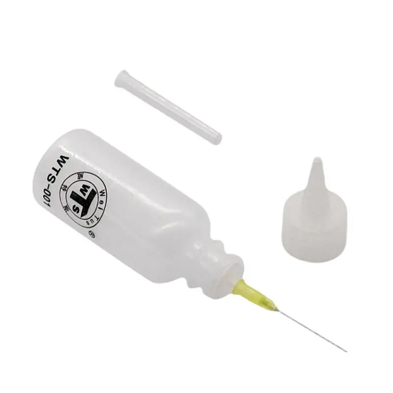50ml syringe small empty bottle solvent bottle with needle empty alcohol Portable Leakproof Liquid Dropper Bottles