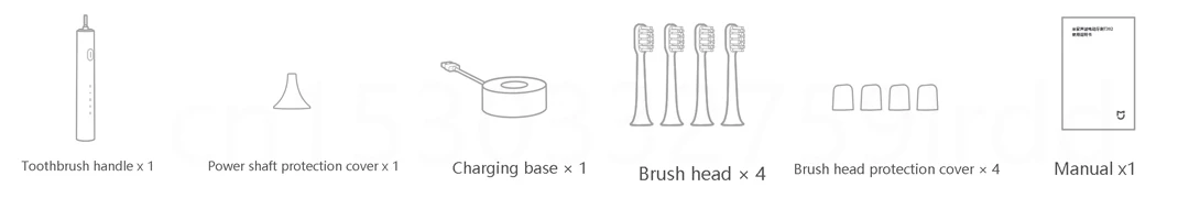 XIAOMI Mijia Sonic Electric Toothbrush T302 Image 3
