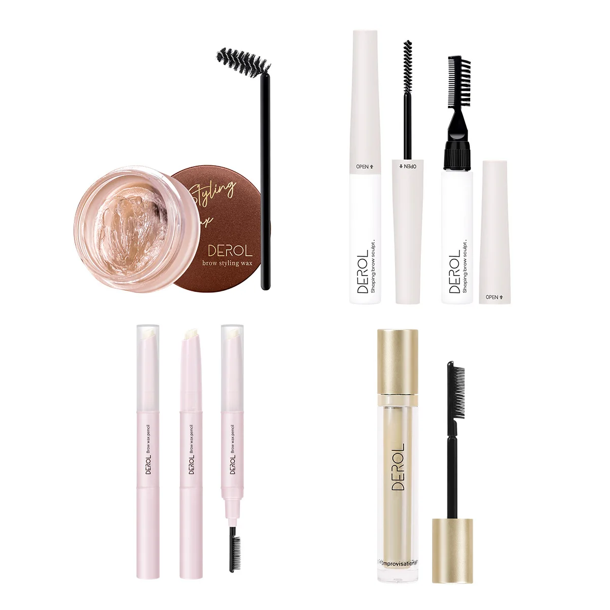 DEROL Sobrancelha Styling Creme Imperme vel Secagem R pida Natural 