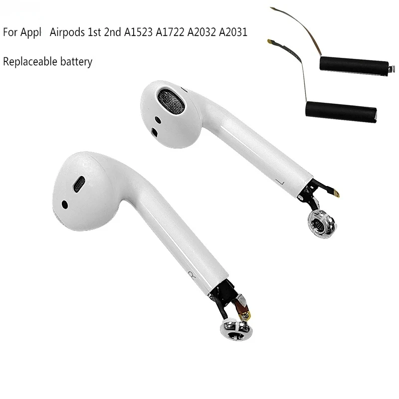 Sostituire La Batteria Per Airpods 1St 2Nd A1604 A1523 A1722 A2032 A2031 Air Pods 1 Air Pods 2 Batteria Sostituibile Goky93Mwha1604