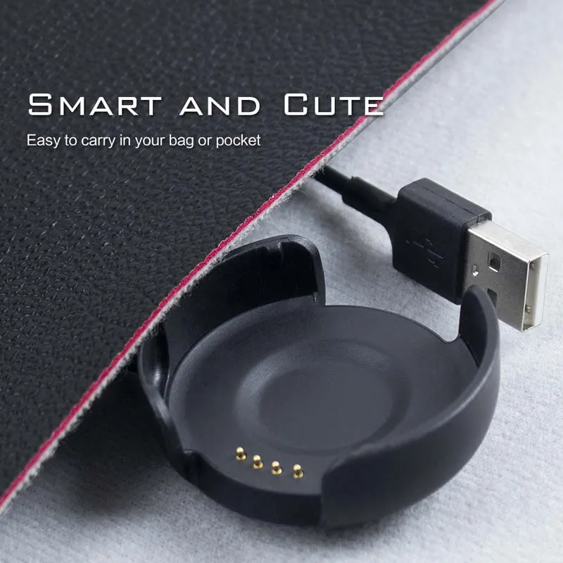 Amazfit Verge A1811 충전기 케이블 용 Amazfit Verge Lite A1801 USB 충전기 도크 용 스마트 시계 교체 충전 케이블