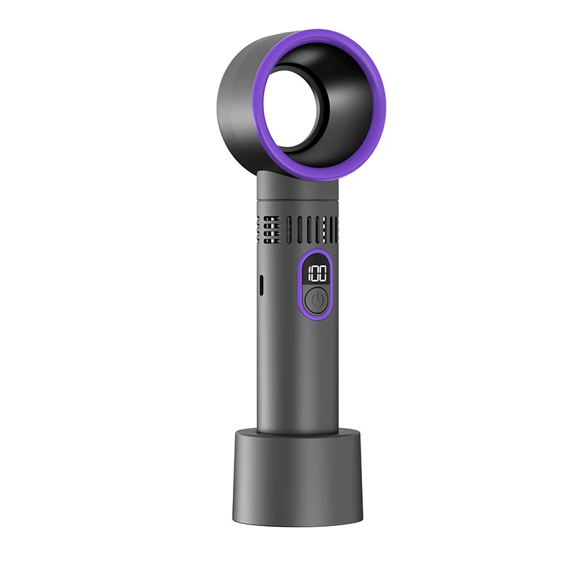 Portable Mini Bladeless Handheld USB Rechargeable Fan