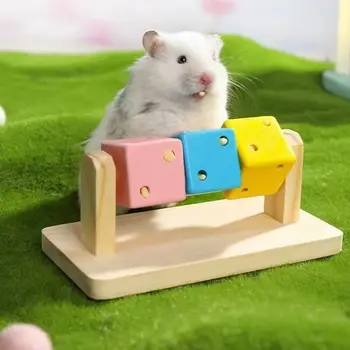 Wooden Pet Chew Cube Toy 1