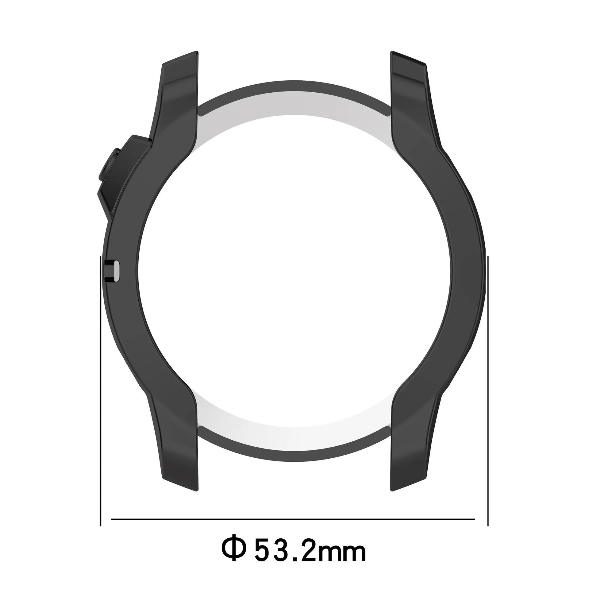 HD Glass Screen Protective Case For Garmin Fenix7/Fenix7S/Fenix7X Watch Band Frame Bracelet Frame Cover for Garmin Fenix 7 Film
