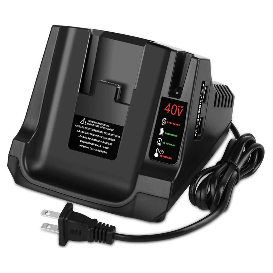 40VMaxLithiumBatteryChargerforBlackDecker36V40VLithium