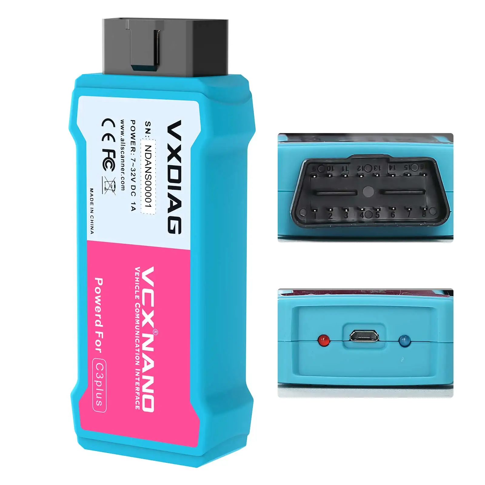 【Techstream】VXDIAG VCX NANO OBD2診断機 USB Version VXDIAG VCX NANO for TOYOTA - OBD2 Diagnostic Tool