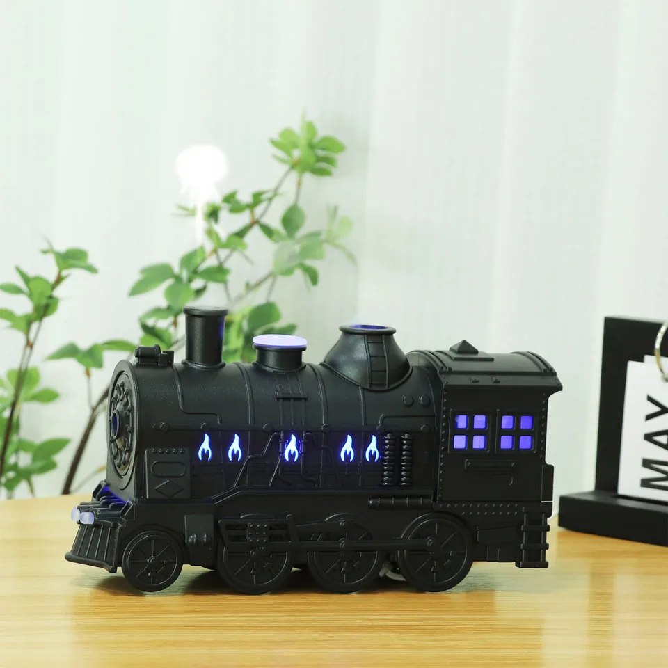 Aromatherapy Train Shaped Essential Oil Diffuser Humidifier