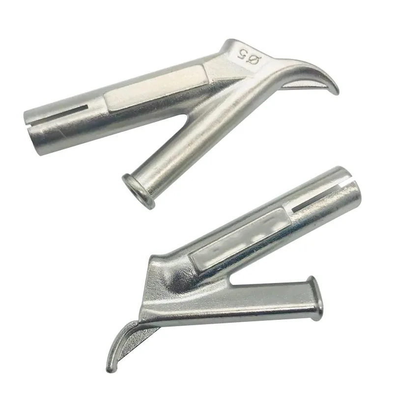 실버 스피드 용접 스테인레스 스틸 비닐 용접기 도구, 플라스틱 원형 삼각형, 10g, 5mm, 7mm 헤드