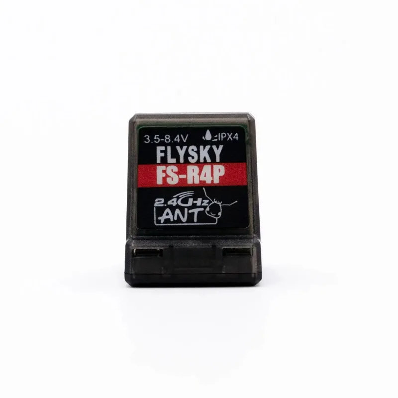 1/2/4 Stück FLYSKY FS-R4P 4-Kanal 2,4G Empfänger mit Eingebauter Einzelantenne 3,5-8,4V für RC Auto LKW ANT Protokoll Sender FS-G7P ST8 – Detail 4