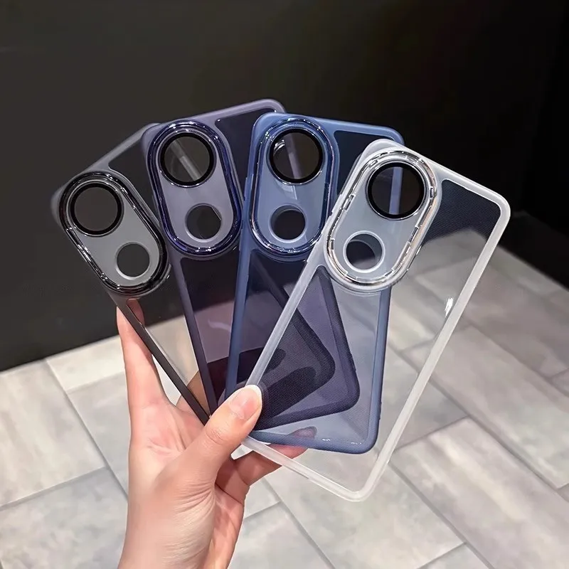 Shockproof Plating Silicone Back Cover