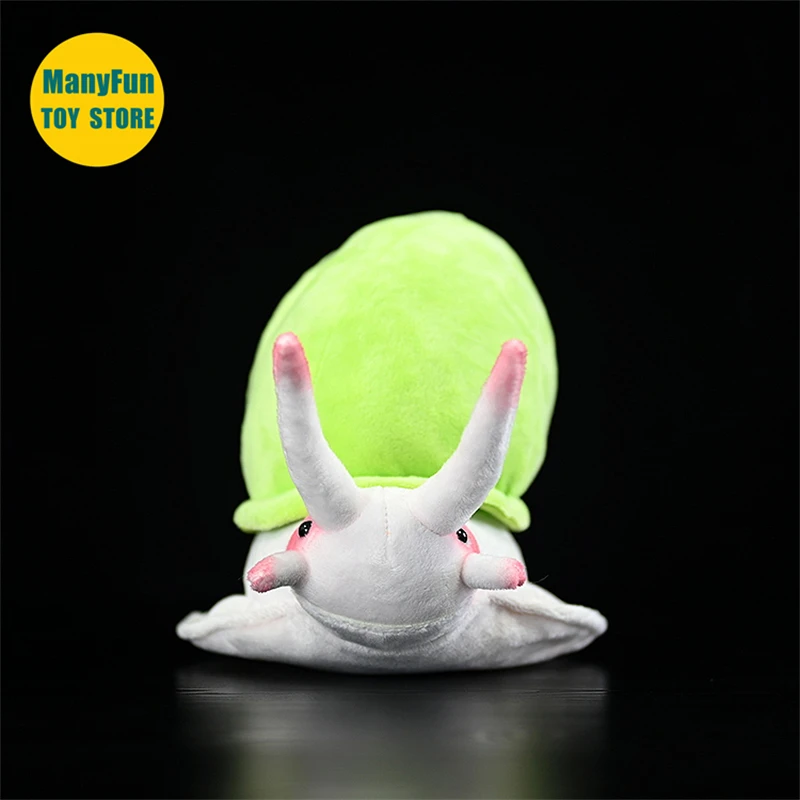 Snail Plush Toy High Fidelity Leptopoma nitidum Plushie Snails Peluche Lifelike Stuffed Animals Simulation Doll Kawai Toy Gifts 5